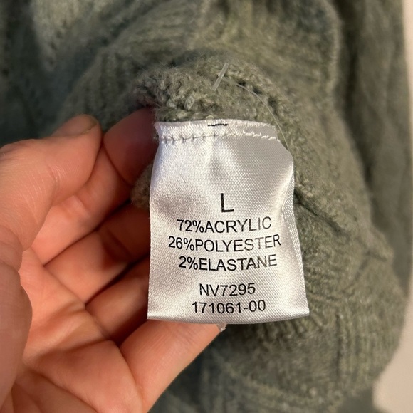 Cupcake LTD Sage Green Frill Knit Cardigan - Picture 4 of 4